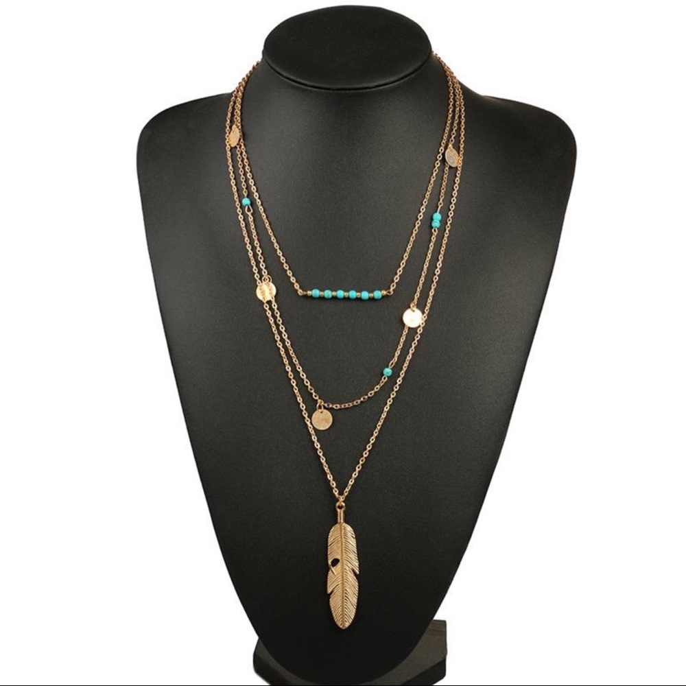 🌞SUMMER SALE🌞 Gold multilayer bohemian necklace
